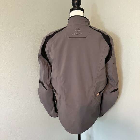 Motorcycle Gear Reax Ridge Charcoal Textile Multi Season Riding Jacket Size L - Picture 4 of 16